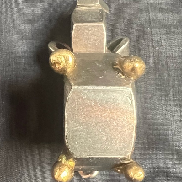 Scrap metal art pig figurine. - Picture 7 of 10